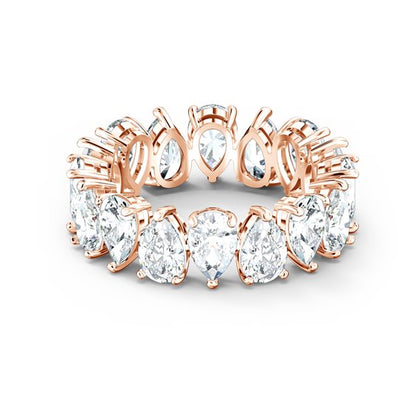 Anello DROP VITTORE rosè Swarovski