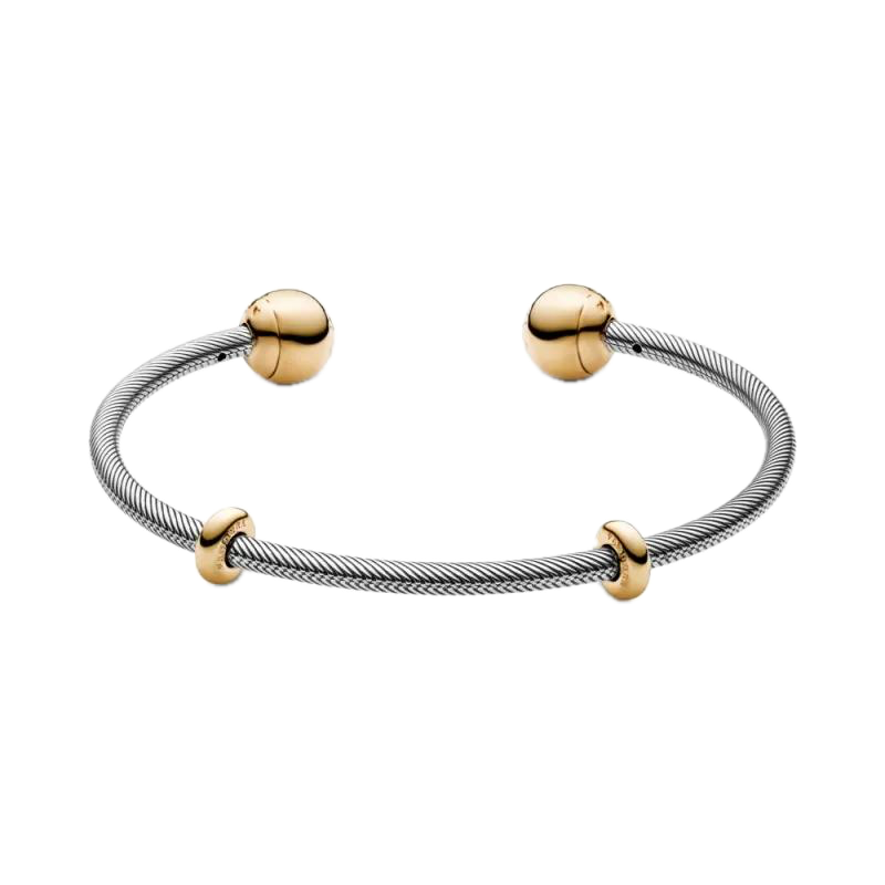 Bracciale Snake Chain Style Open Bangle Pandora 568733C00-1