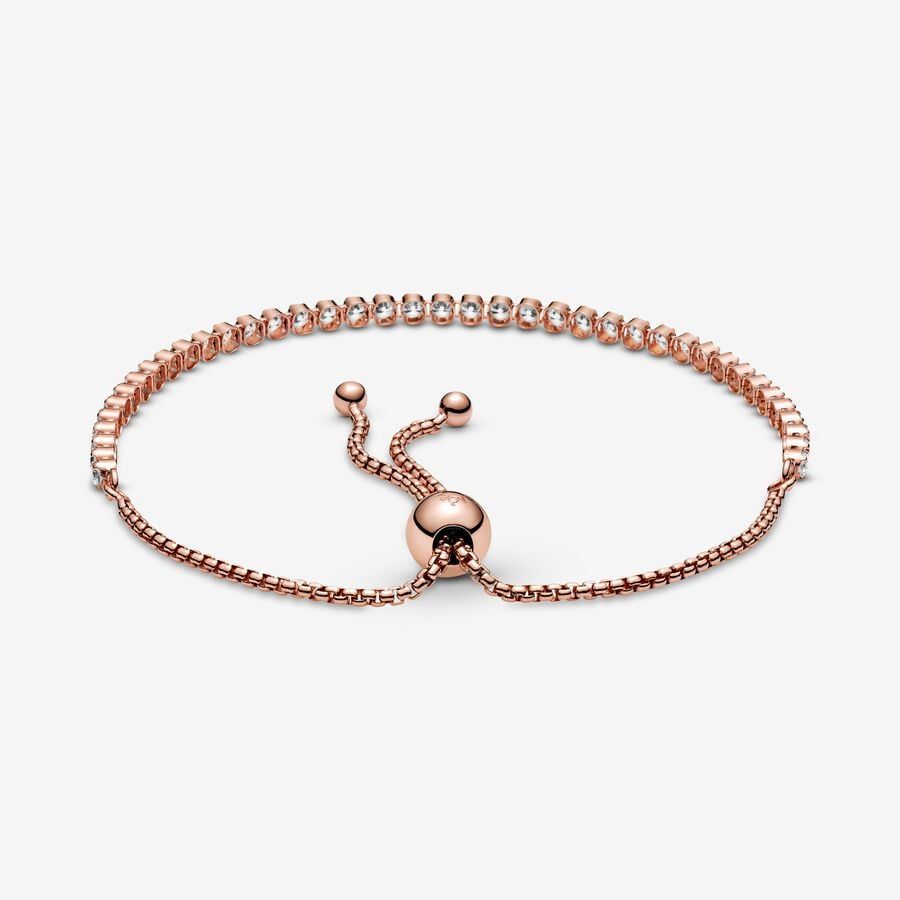 Bracciale Tennis con Chiusura Regolabile