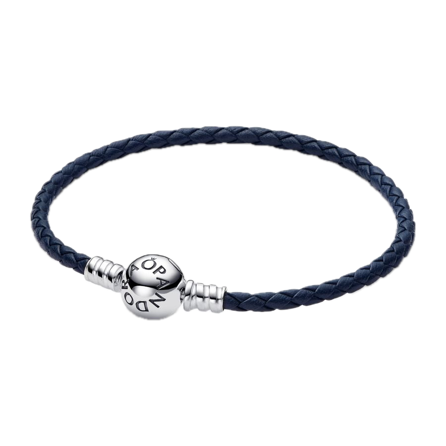 Bracciale IN PELLE BLU Pandora-592790C01-S1