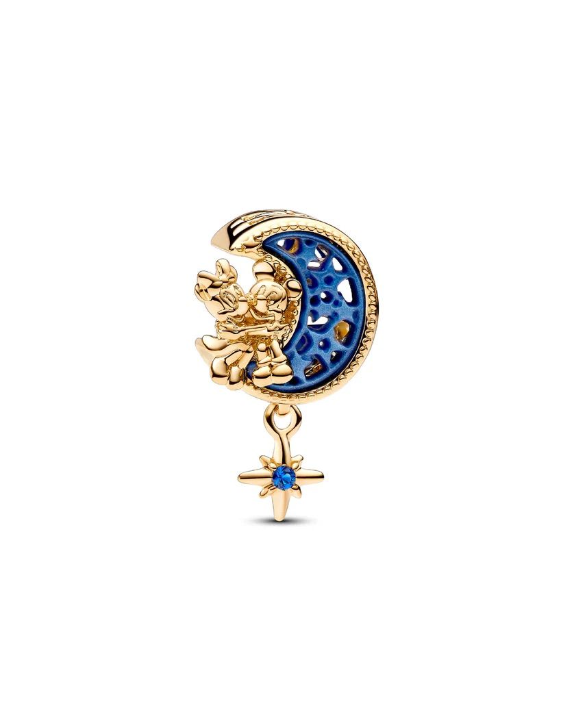 Charm MICKEY MOUSE e MINNIE SULLA LUNA Pandora 762956C01