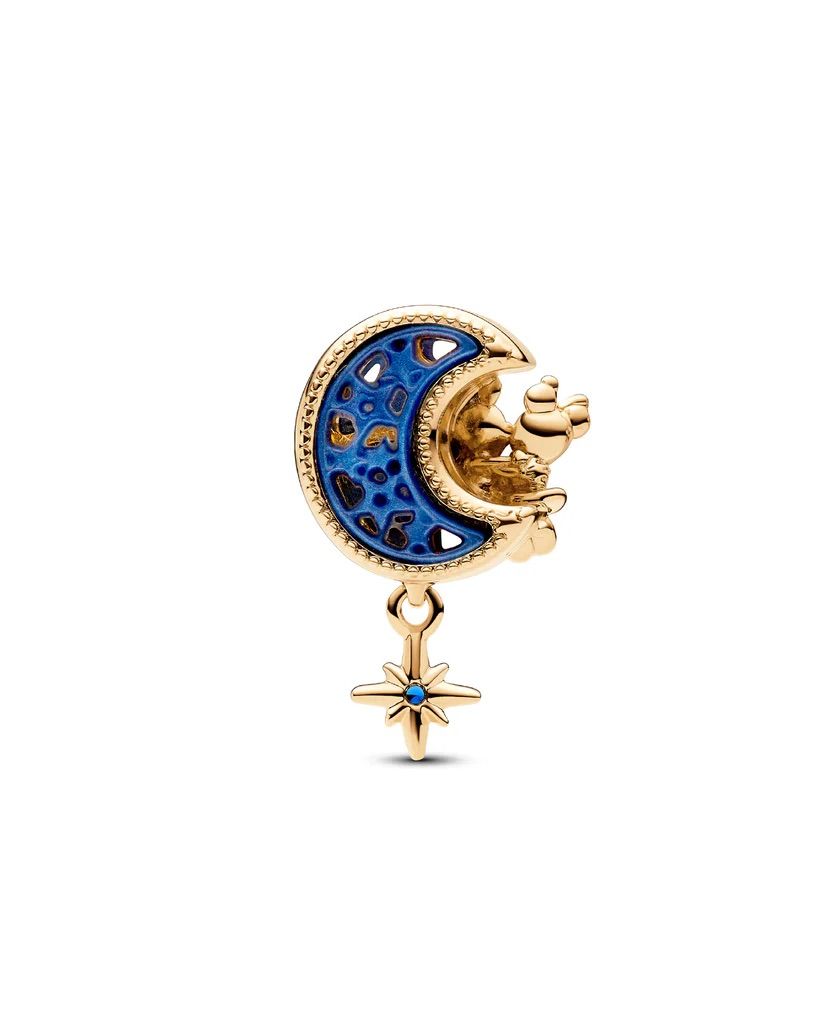 Charm MICKEY MOUSE e MINNIE SULLA LUNA Pandora 762956C01