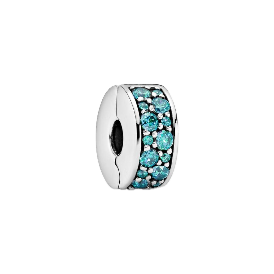 Charm CLIP Pavè TURCHESE Pandora-791817MCZ