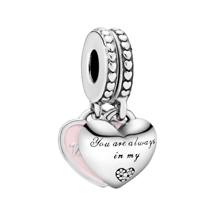 Charm CUORI MAMMA & FIGLIA Pandora