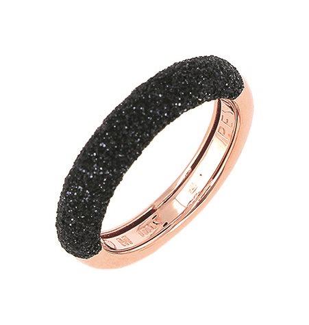Anello POLVERE Nero Pesavento
