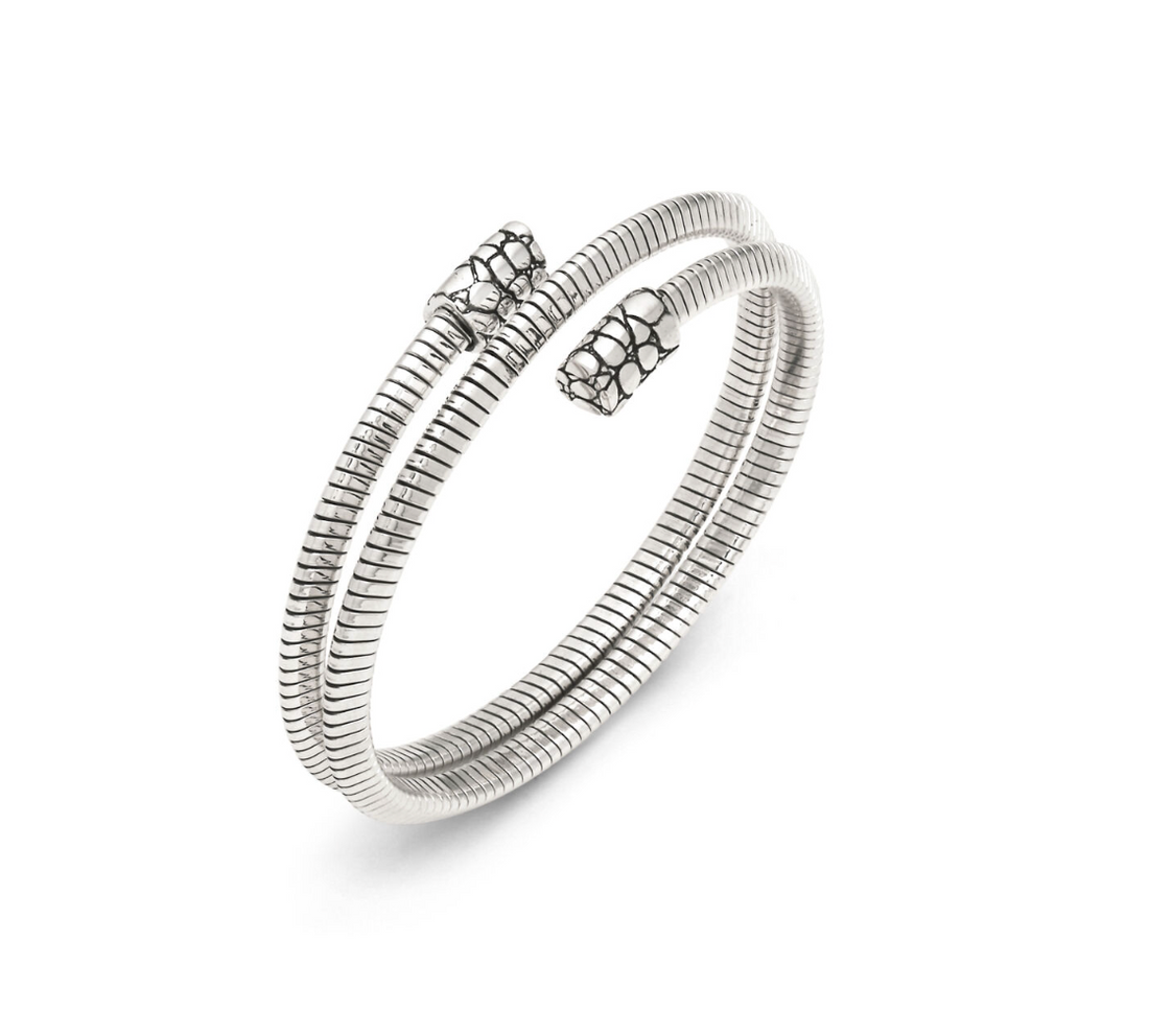 Bracciale TUBOGAS CROCO DOPPIO PICCOLO Giovanni Raspini