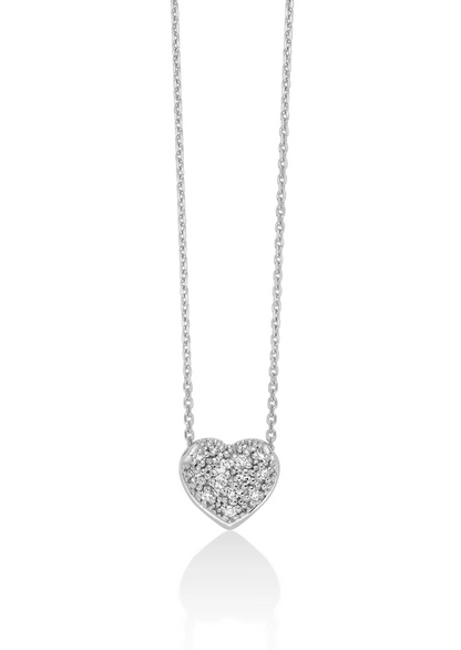 Collana Donna CUORE E DIAMANTI Miluna
