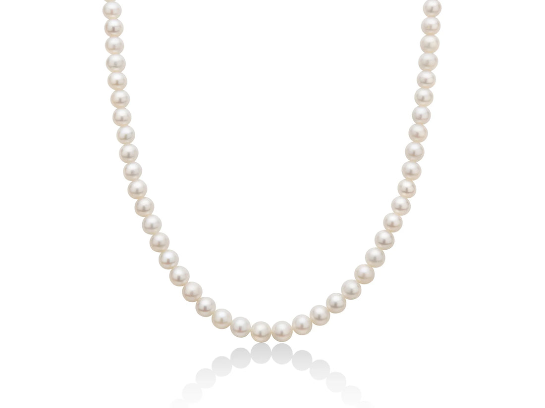 Collana Donna FILO DI PERLE Miluna