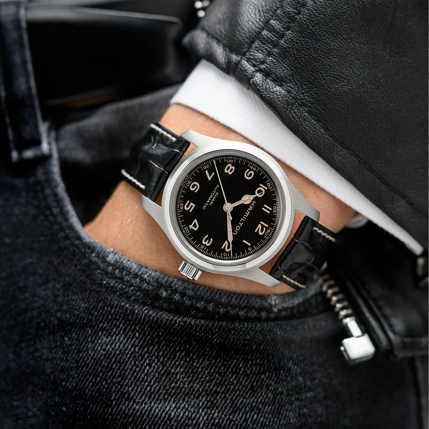Orologio meccanico uomo HAMILTON khaki field Murph Auto