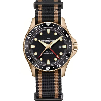 Orologio Hamilton Khaki Scuba GMT Automatic 43mm Bronzo