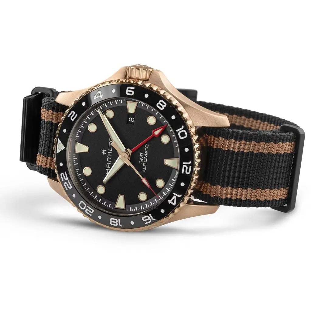 Orologio Hamilton Khaki Scuba GMT Automatic 43mm Bronzo