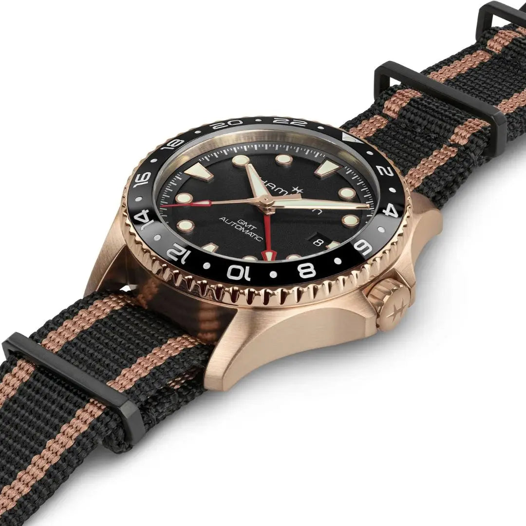 Orologio Hamilton Khaki Scuba GMT Automatic 43mm Bronzo