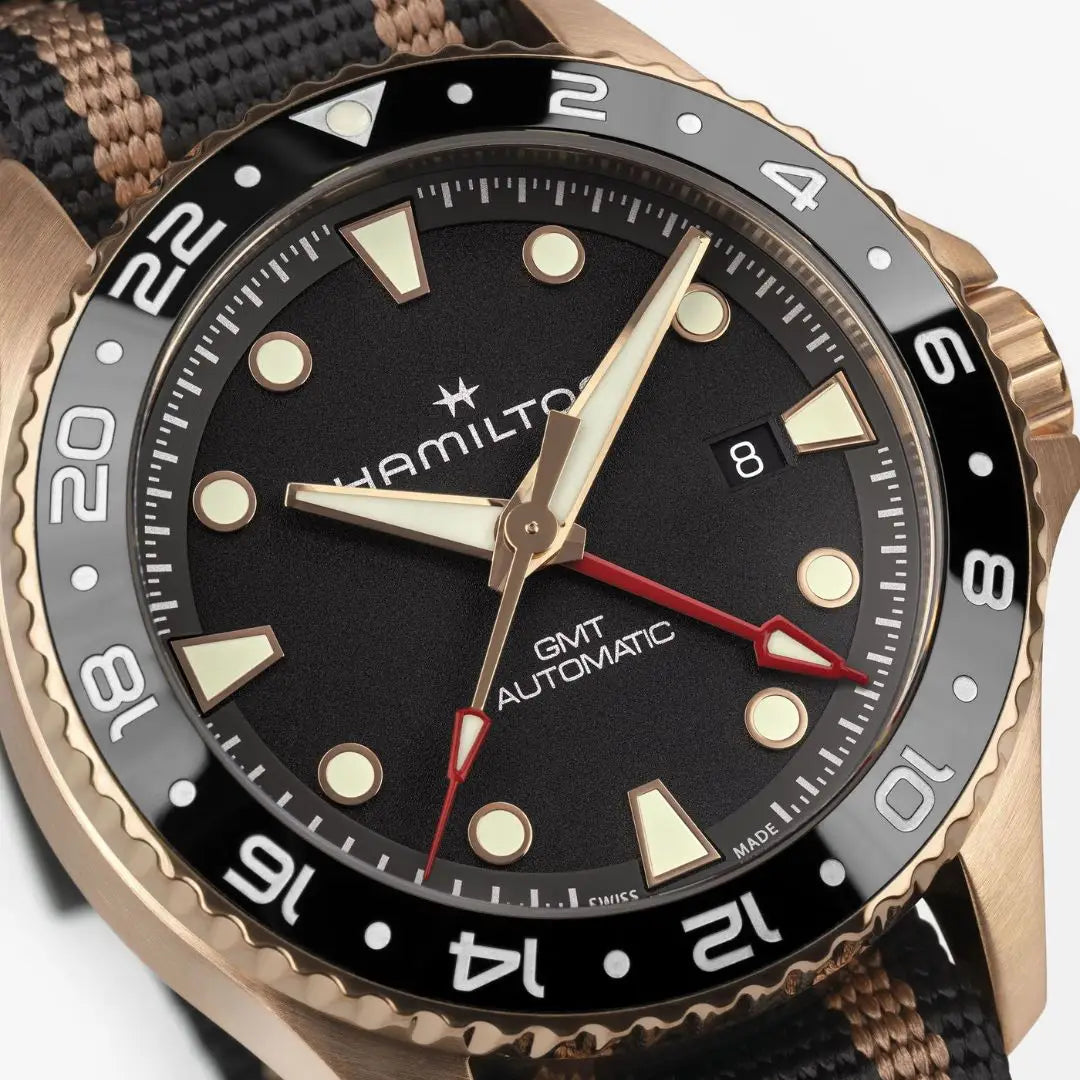 Orologio Hamilton Khaki Scuba GMT Automatic 43mm Bronzo