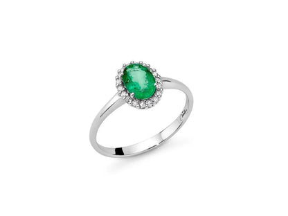 Anello Donna SMERALDO Miluna