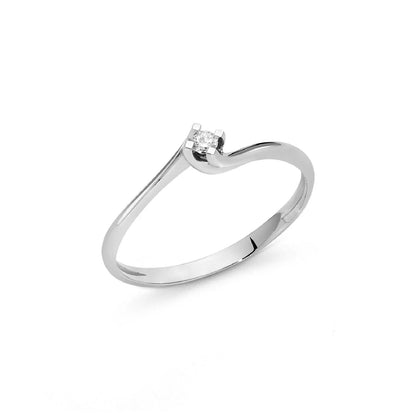 Anello Donna SOLITARIO Miluna