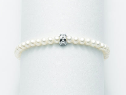 Bracciale Donna PERLE E DIAMANTI Miluna
