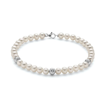 Bracciale Donna PERLE BOULE Miluna
