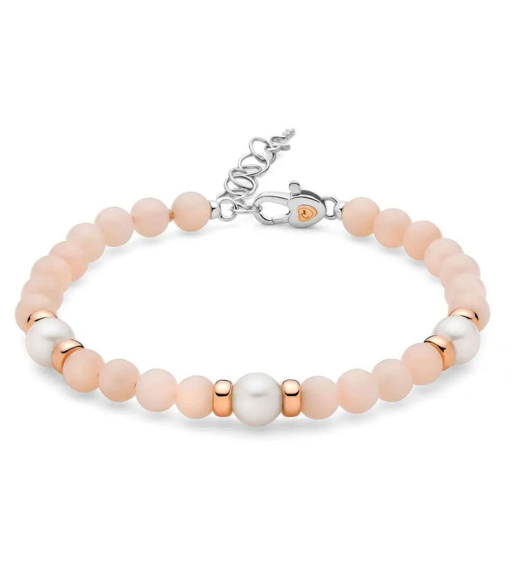 Bracciale Donna PERLE E GIADA PESCA Miluna