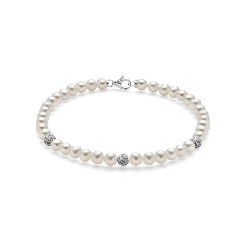 Bracciale Donna PERLE E ORO Miluna