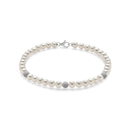 Bracciale Donna PERLE E ORO Miluna