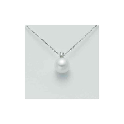 Collana Donna PERLA E BRIALLANTI Miluna