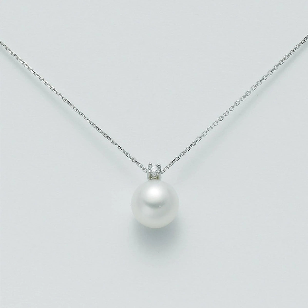 Collana Donna PERLA E BRIALLANTI Miluna