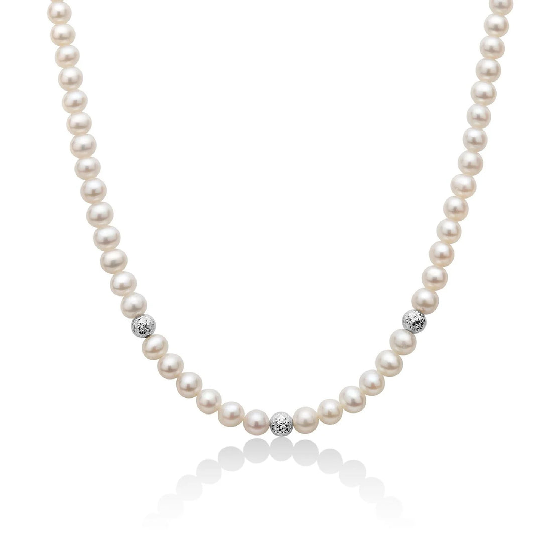 Collana Donna PERLE BOULE Miluna