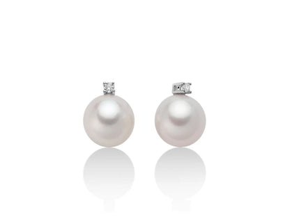 Orecchini Donna PERLE GEMELLE Miluna