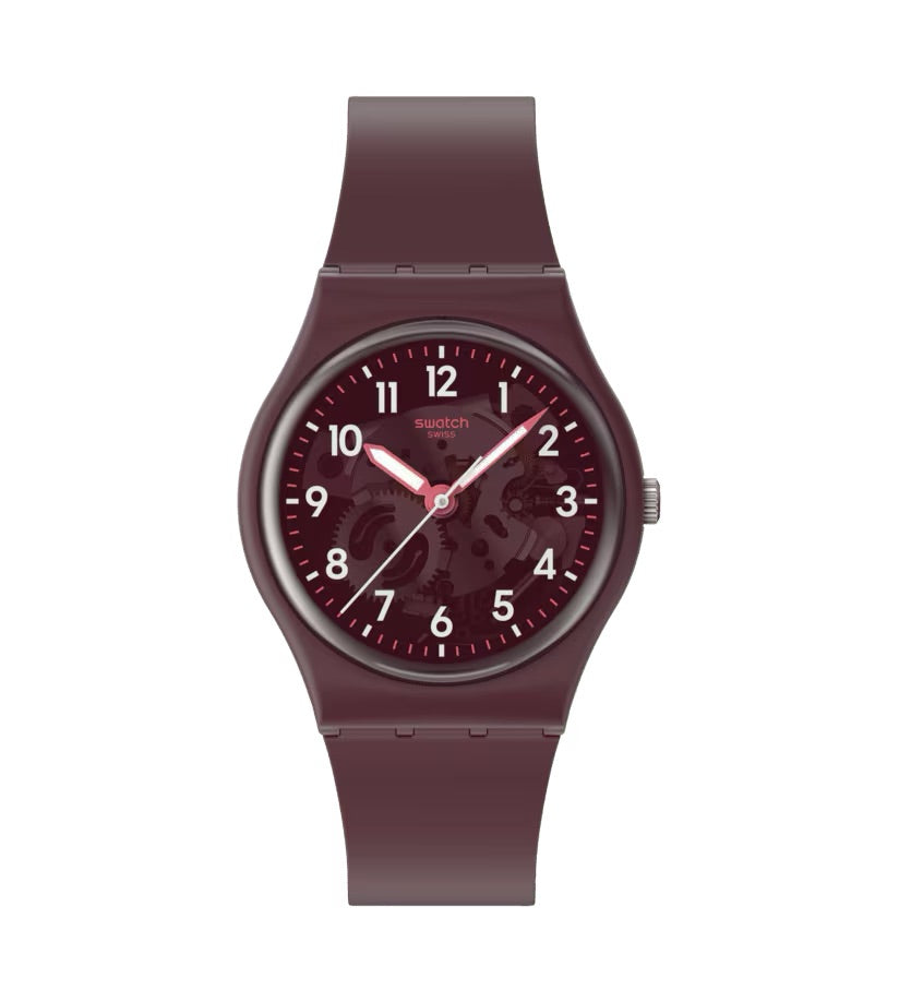 Orologio THRU THE CROWN GLASS Swatch