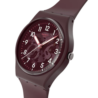 Orologio THRU THE CROWN GLASS Swatch