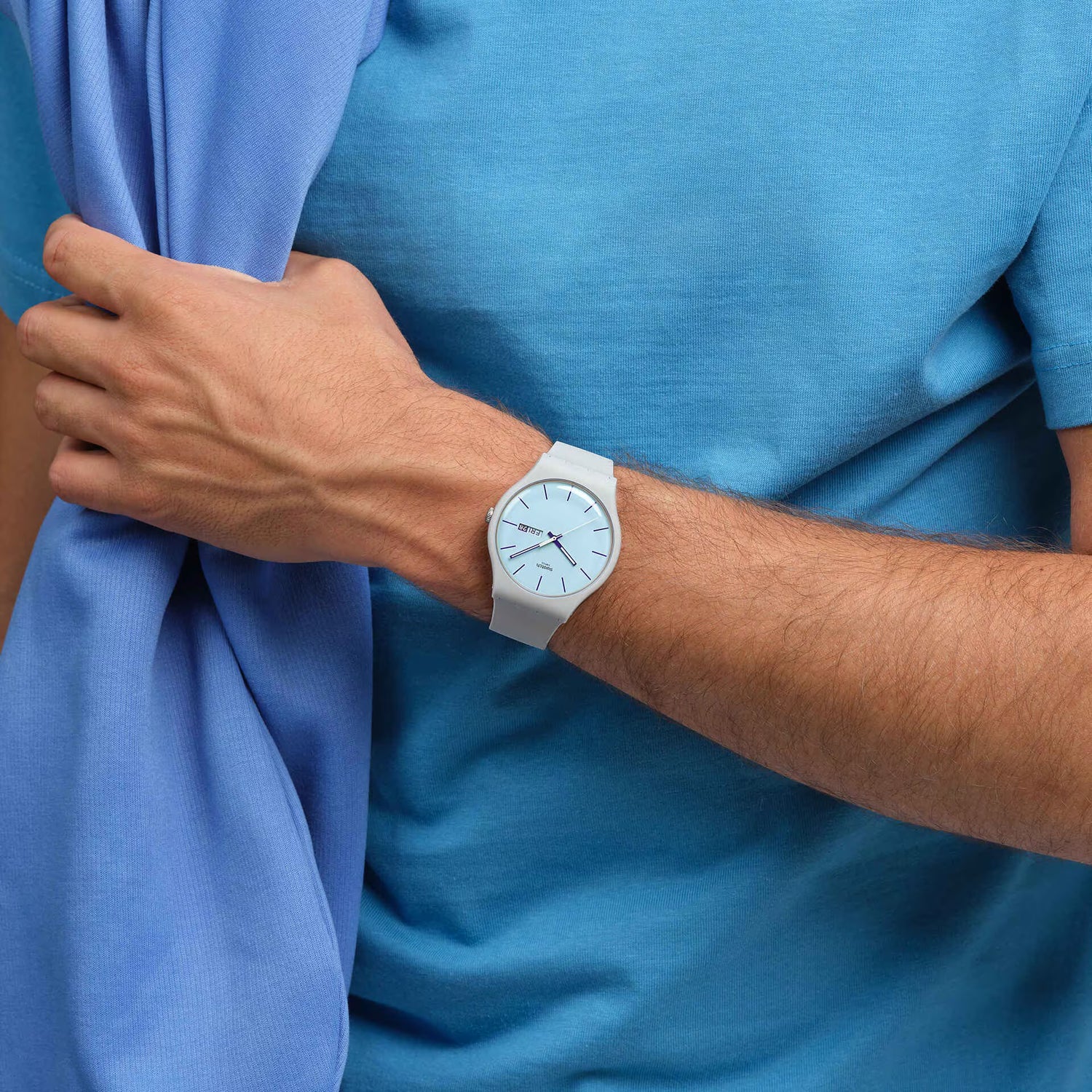 Orologio BLUEBERRY SKY Swatch