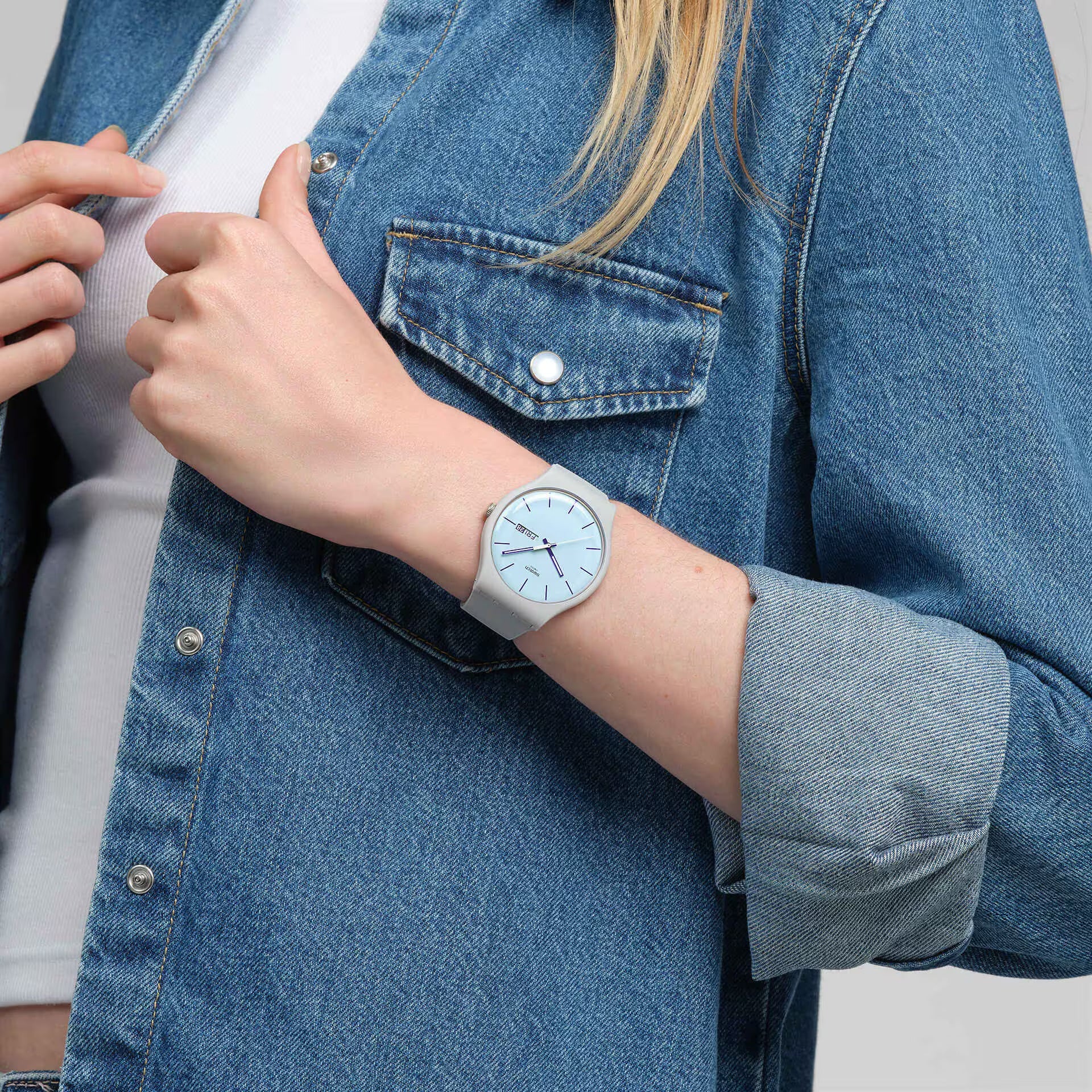 Orologio BLUEBERRY SKY Swatch