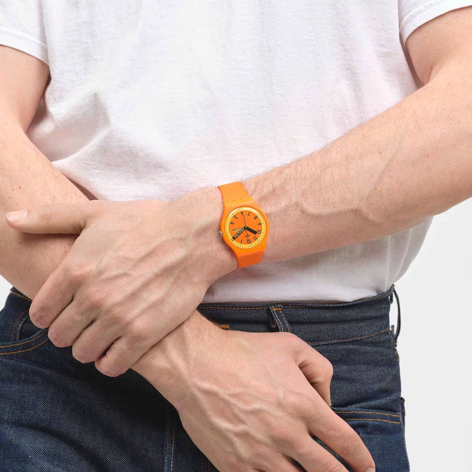 Orologio PROUDLY ORANGE Swatch