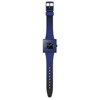 Orologio SQUARELY BLACKLIGHT Swatch