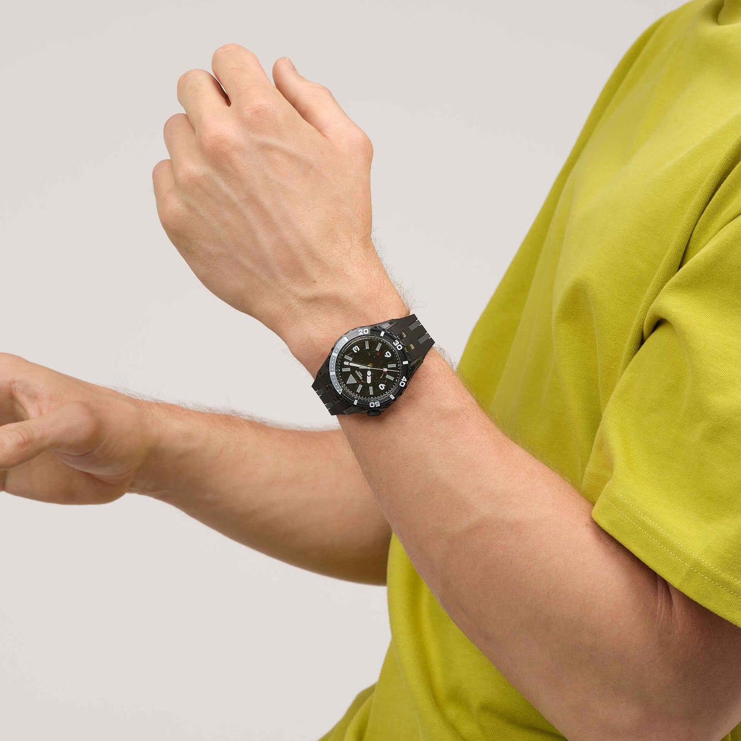 Orologio SWATCH Scuba BLACK SEA NETTLE