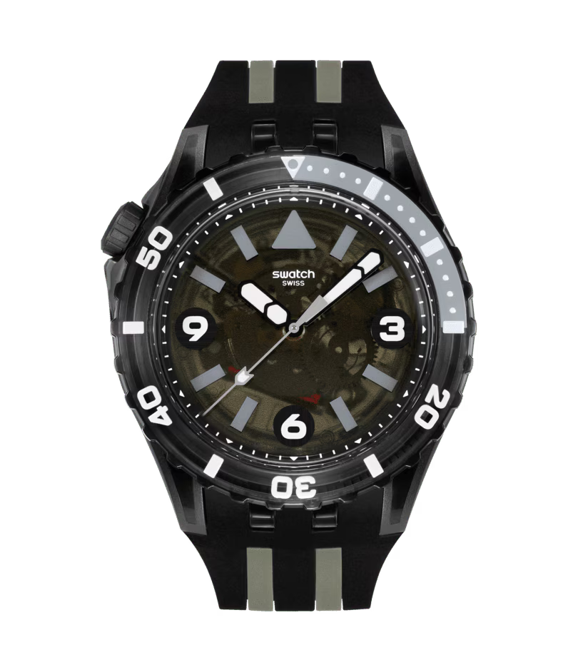 Orologio SWATCH Scuba BLACK SEA NETTLE