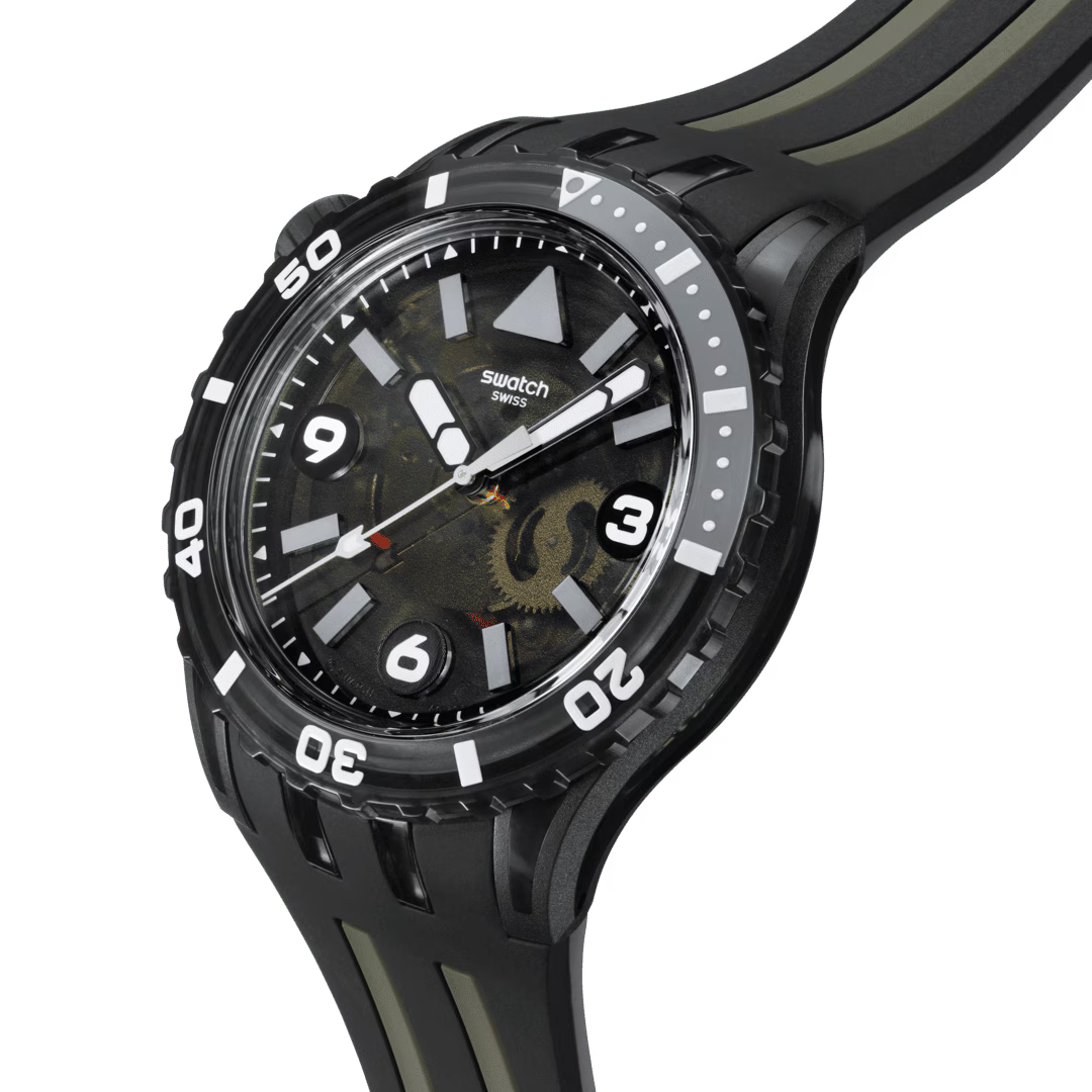 Orologio SWATCH Scuba BLACK SEA NETTLE