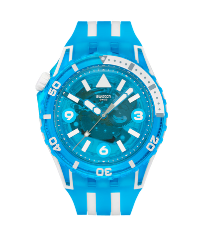 Orologio SWATCH Scuba BLUE FIRE