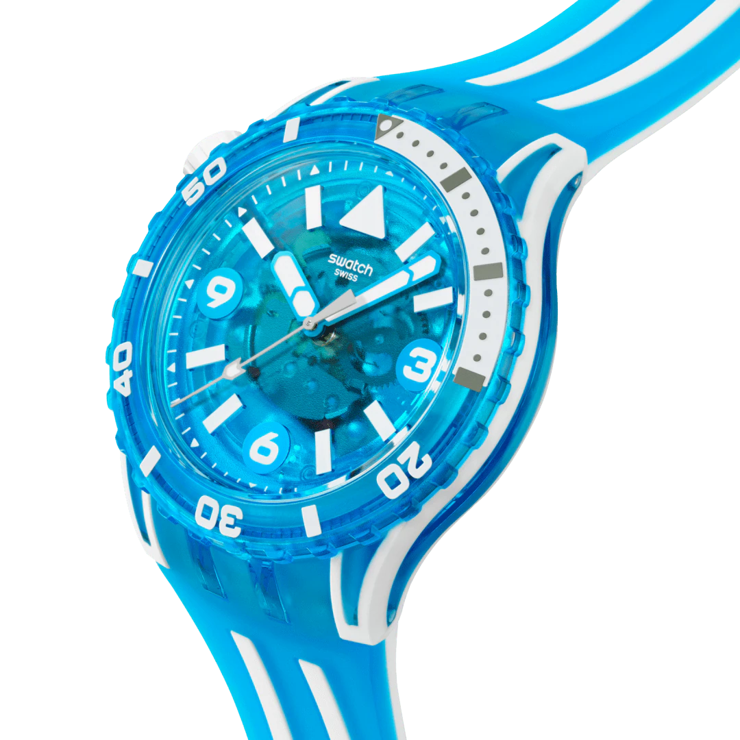 Orologio SWATCH Scuba BLUE FIRE