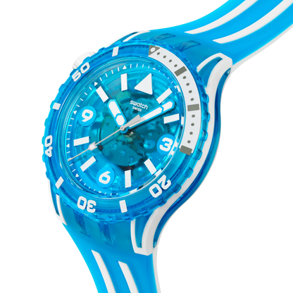 Orologio SWATCH Scuba BLUE FIRE