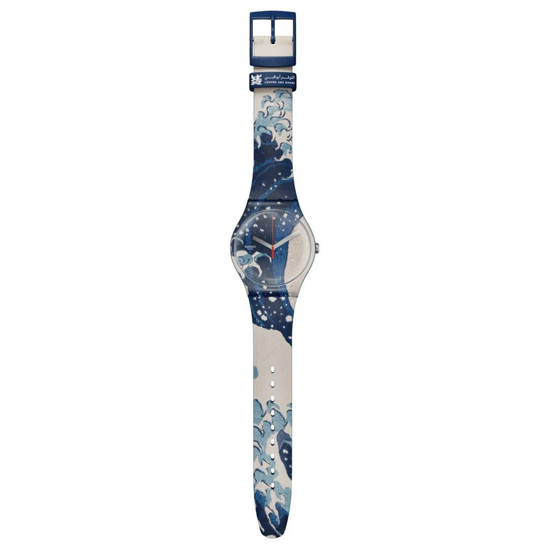 Orologio THE GREAT WAVE BY HOKUSAI & ASTROLABE Swatch