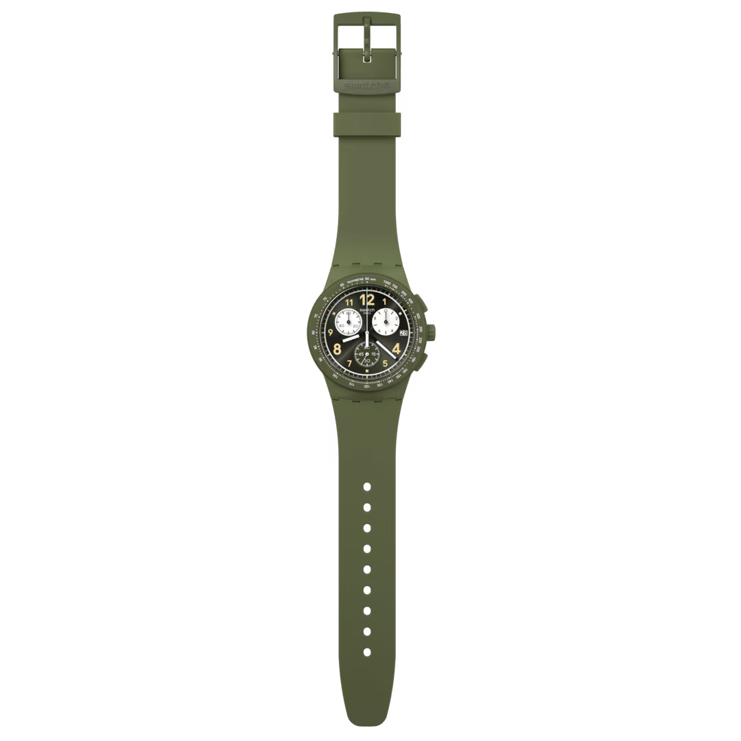 Orologio CHRONO NOTHING BASIC ABOUT GREEN Swatch