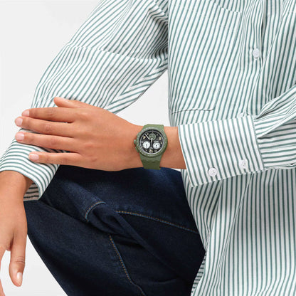Orologio CHRONO NOTHING BASIC ABOUT GREEN Swatch