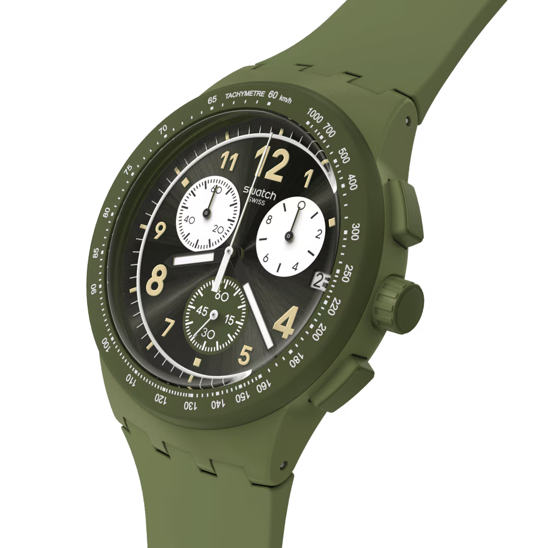 Orologio CHRONO NOTHING BASIC ABOUT GREEN Swatch