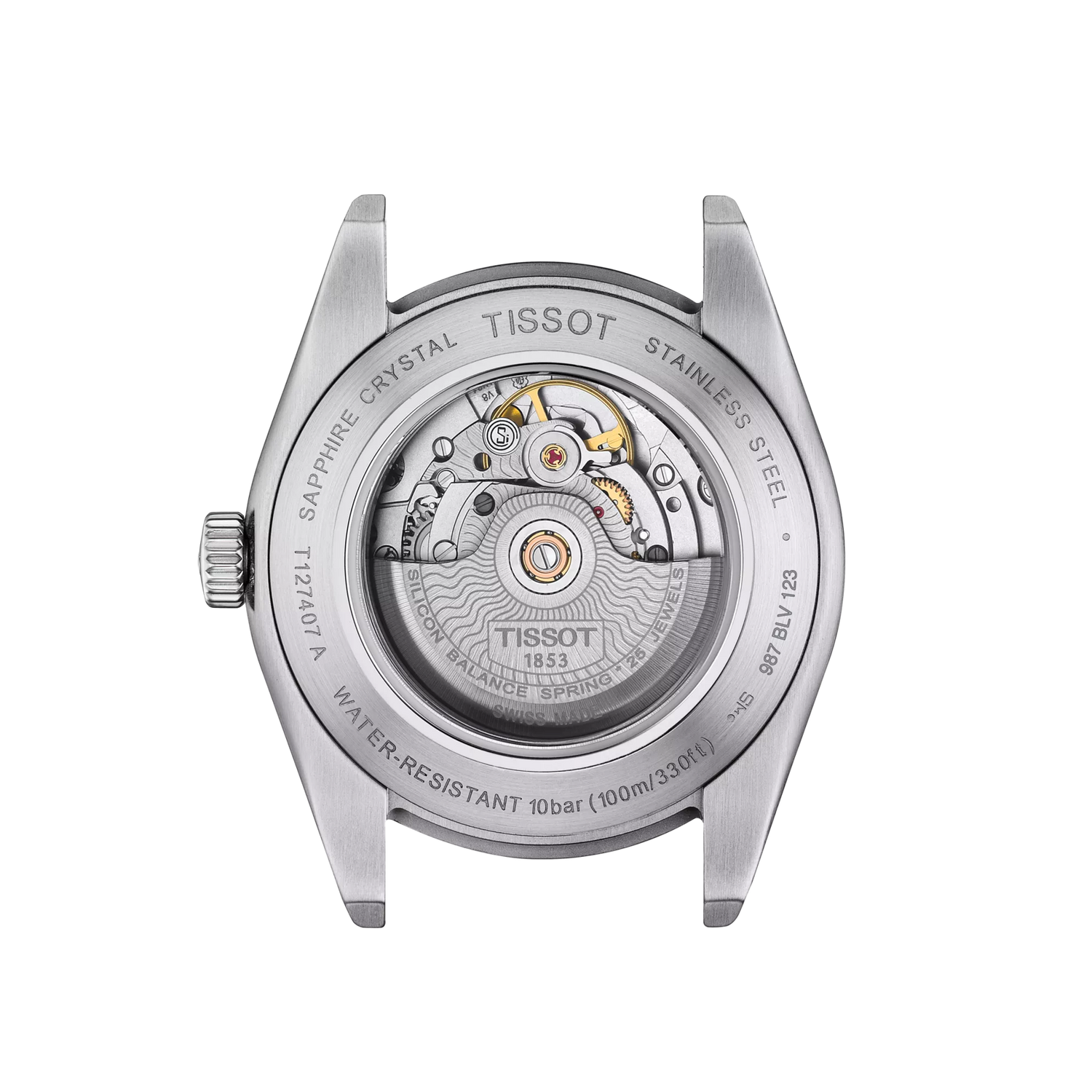 Orologio solo tempo TISSOT Gentleman Powermatic 80 Silicium