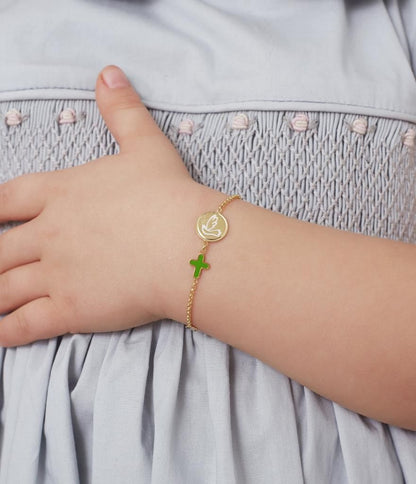 Bracciale COLOMBA CROCE Le Bebè
