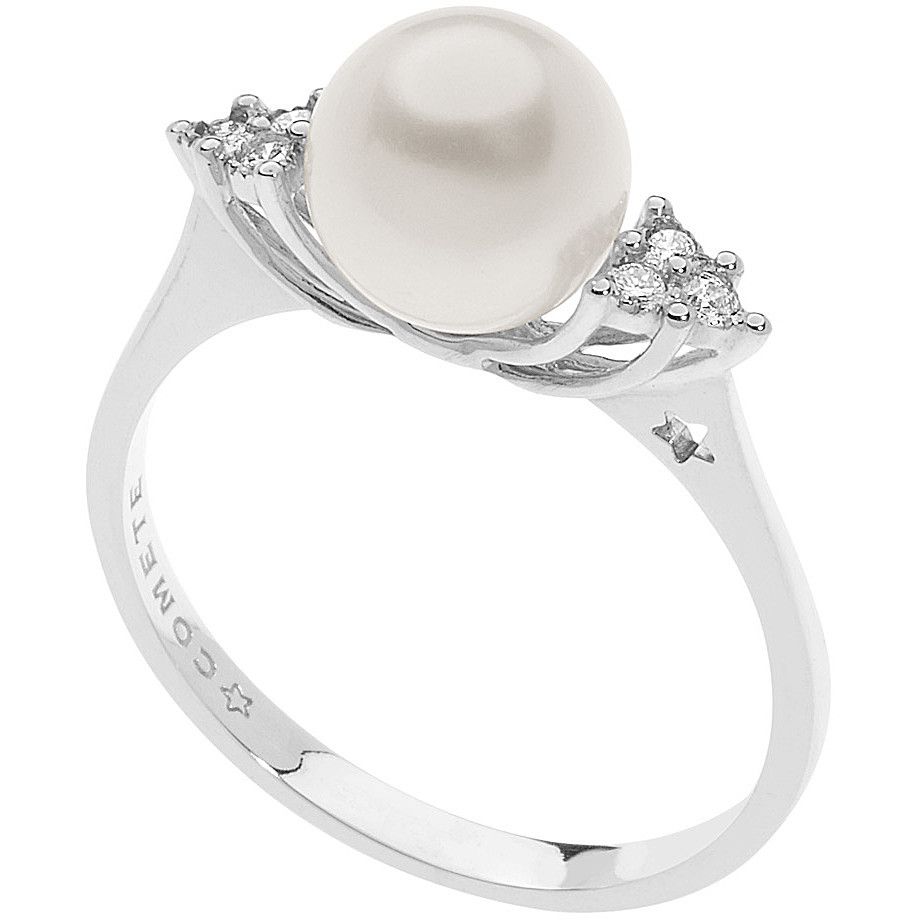 Anello COMETE Perle D&