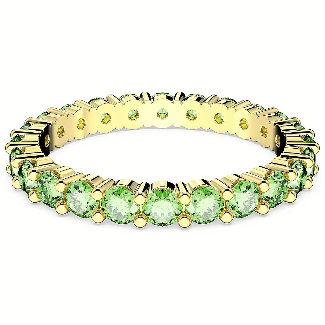Anello Donna MATRIX Verde Swarovski