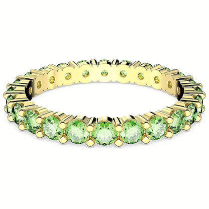 Anello Donna MATRIX Verde Swarovski
