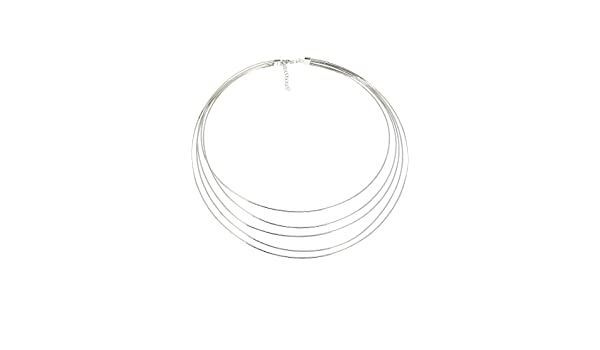 Collana MULTIFILO ARGENTO Pesavento